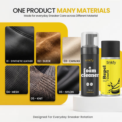 Sneaker Cleaning Kit  & Repel Guard Combo